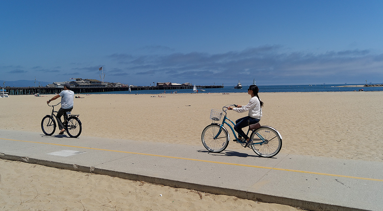 the California Coast Bicycle Route